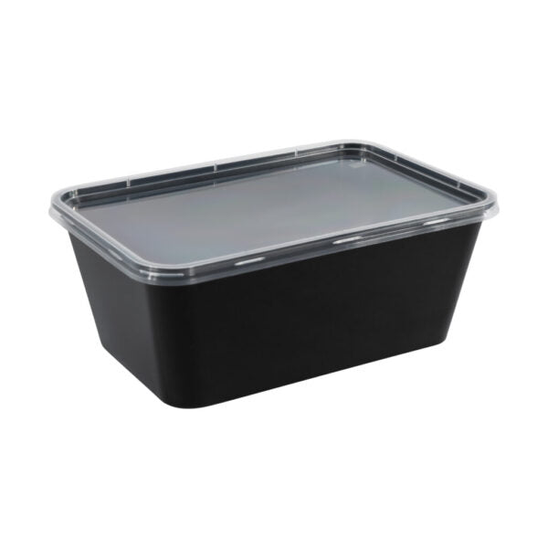 Container w/Lids 34oz Plastic House