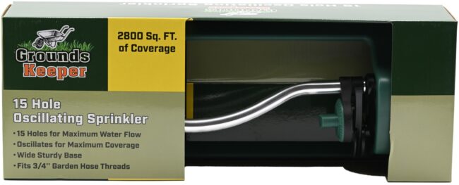 15 Hole Oscillating Sprinkler Grounds Keeper