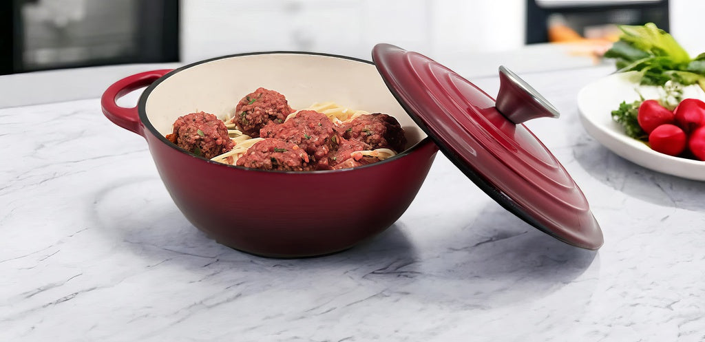 Enamel Cast Iron Dutch Oven Casserole 1.7QT Uniware