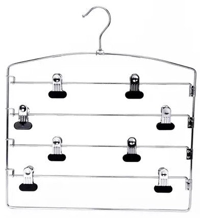 HD 4 Tier Rack With Clips Quality Hangers