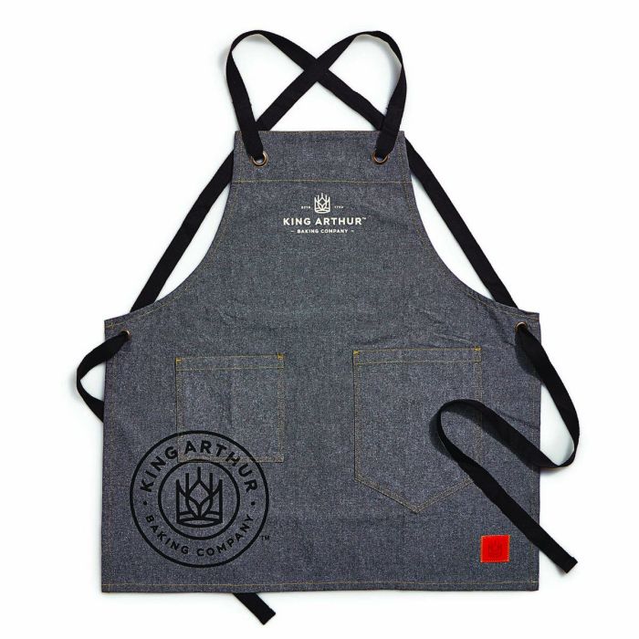 Adult Apron | 28" x 29" | Cotton Grey | King Arthur Baking Company