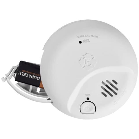 First Alert Smoke & Carbon Monoxide Detector | 10-Year Battery | SMCO210 | Slim Design
