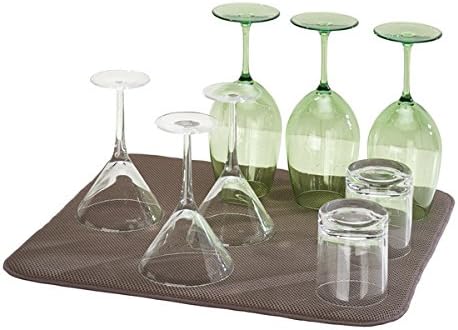 Kitchen Dry Mat Mocha 18" x 16" Inter Design