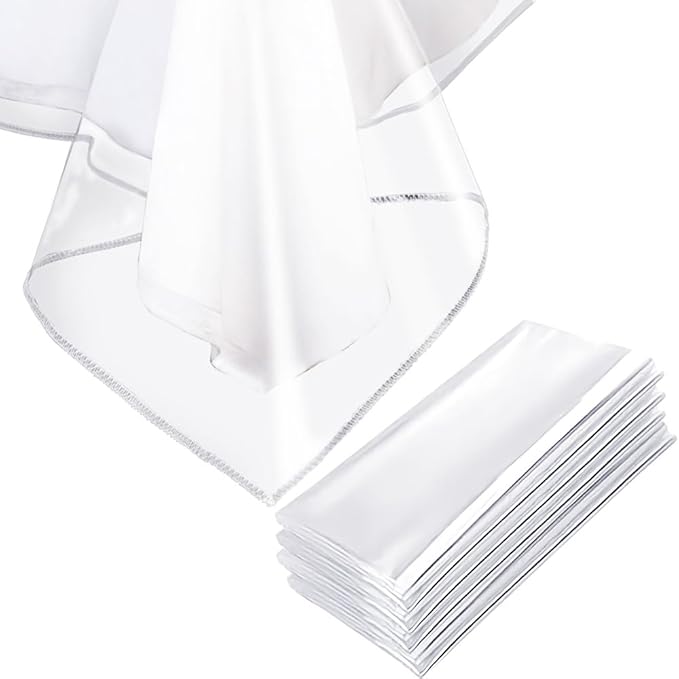 Clear Tablecloth 52X72