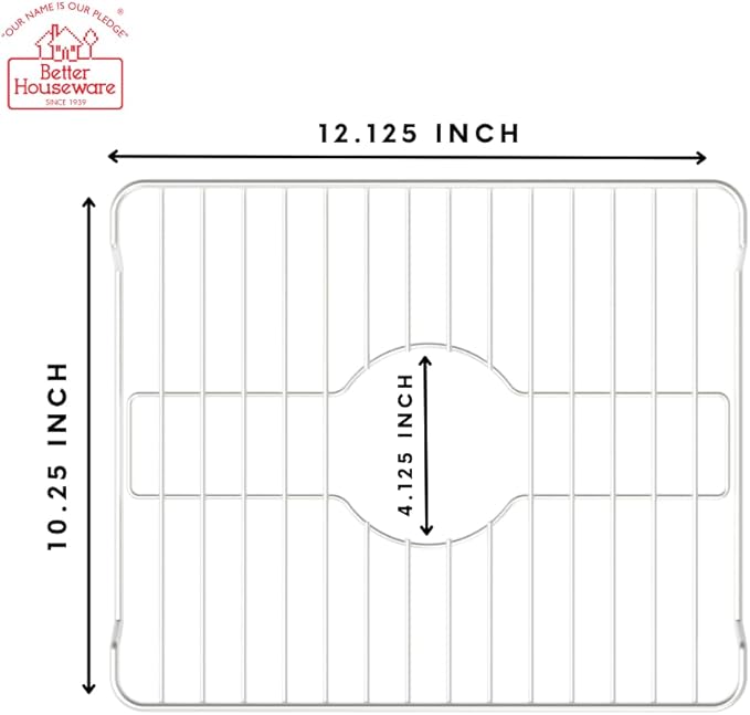 Small Sink Rack White