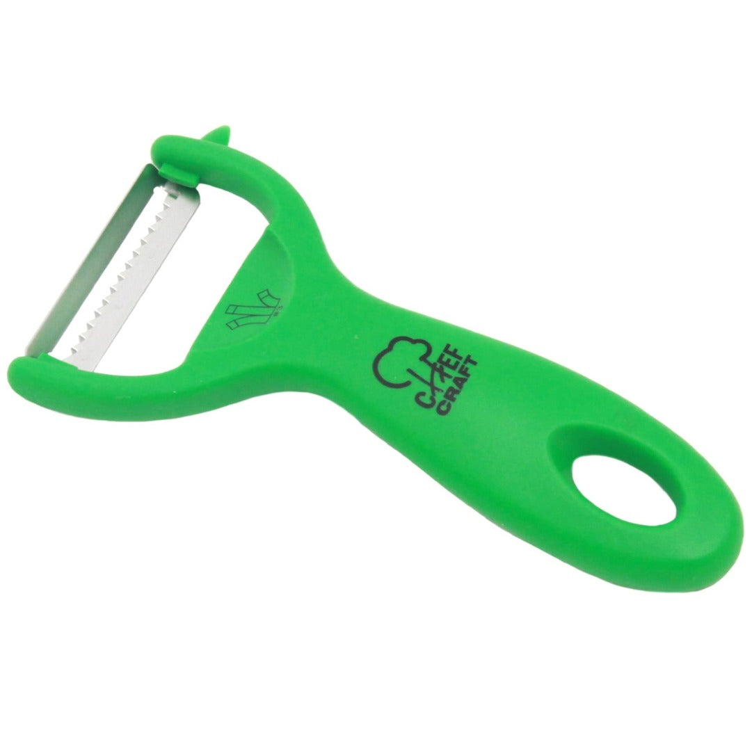 Julienne Peeler | Coarse Stainless Steel Blade | Green | Chef Craft