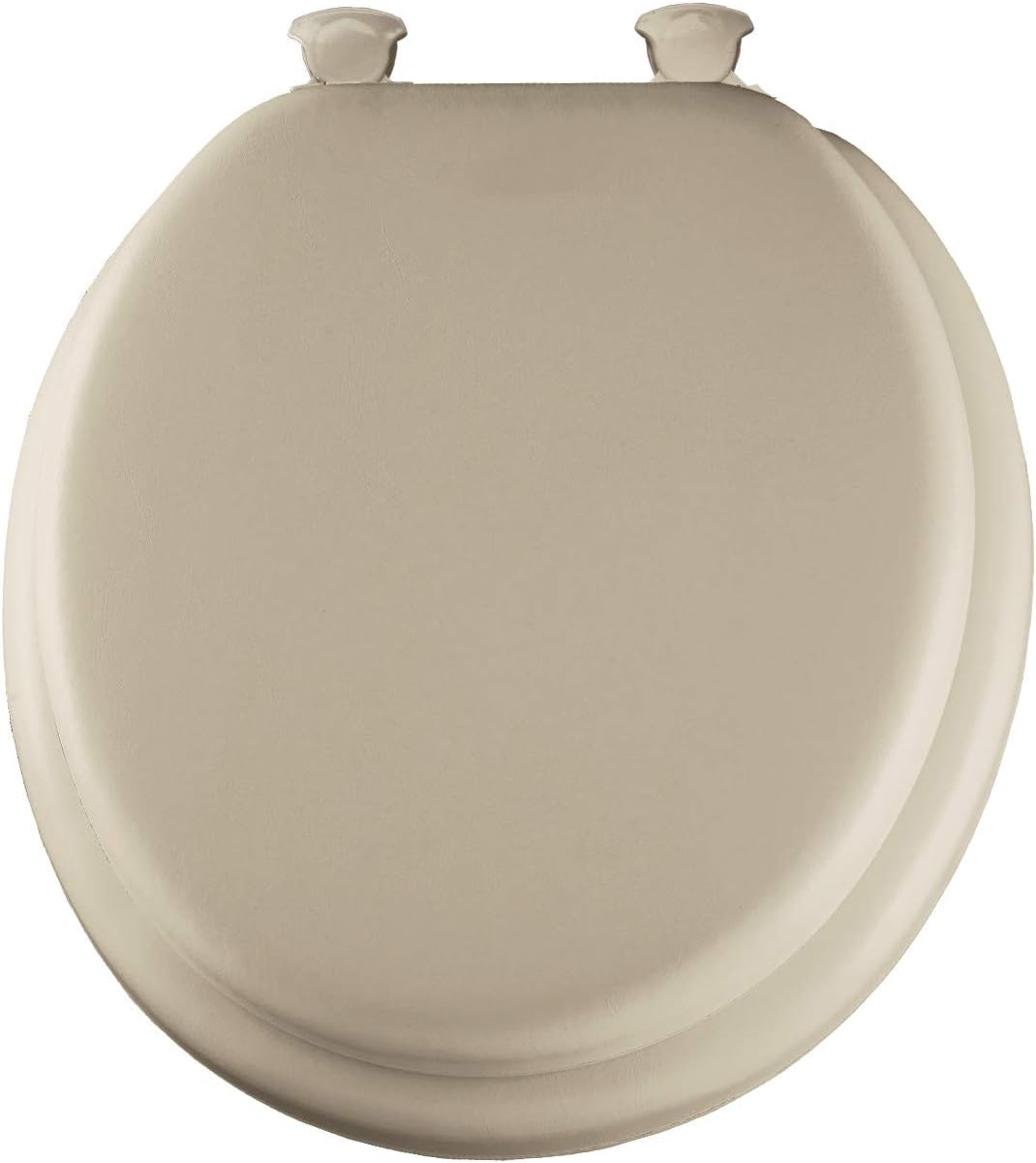 Wooden Toilet Seat | Round 17-inch | Beige Finish | Cotton Valley