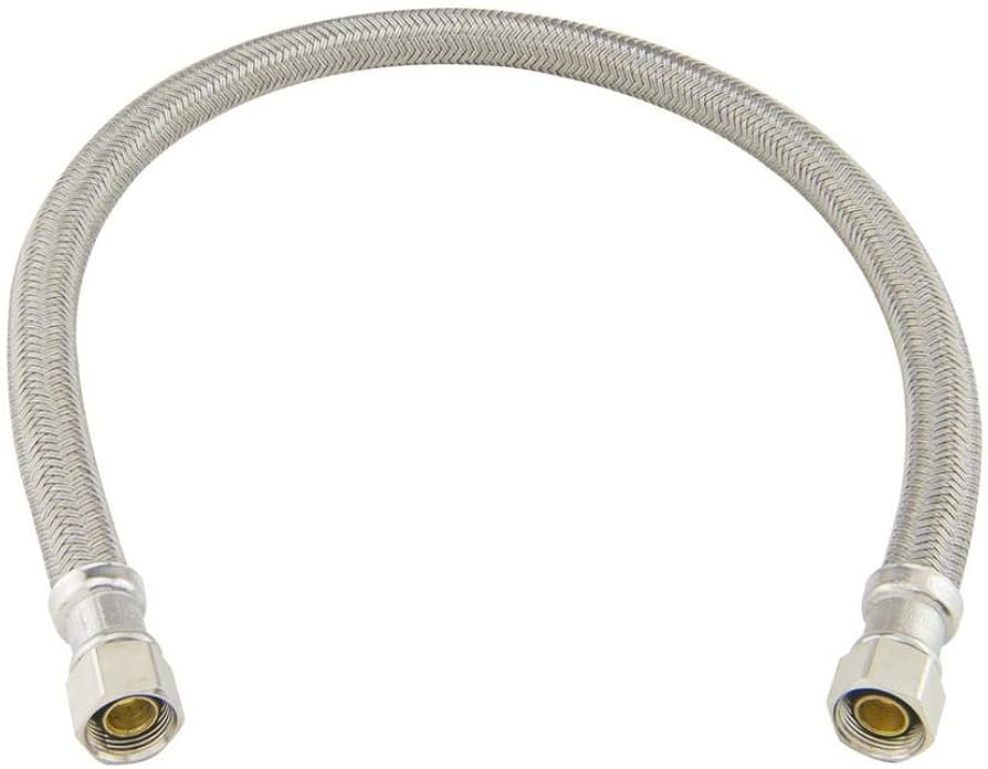 Faucet Connector 3/8" x 3/8" Length 20"