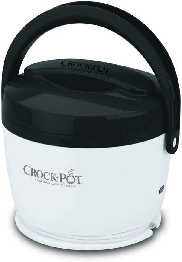 Lunch Crock Black Electric Crock Pot 20oz