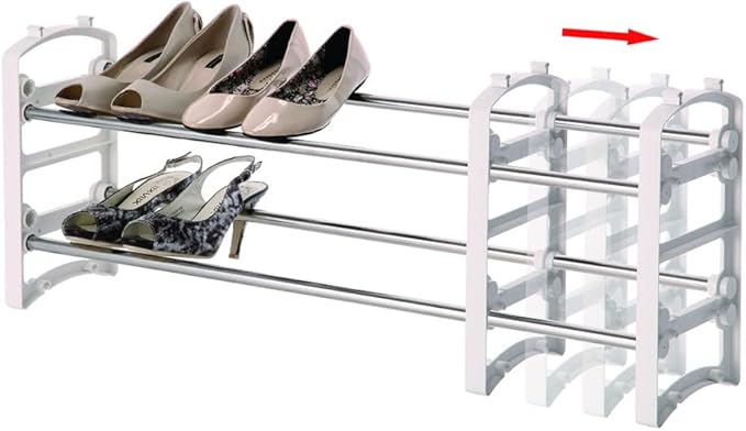 2 Layer Extendable Shoe Rack YBM