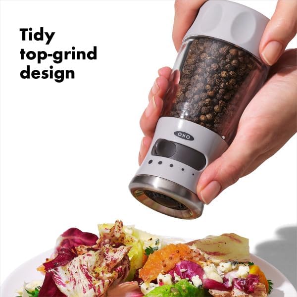 Pepper Grinder Contoured Mess-Free | Model 236421 | OXO Good Grips