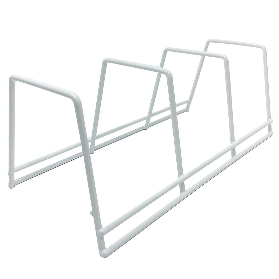 3 Section Plate Rack White