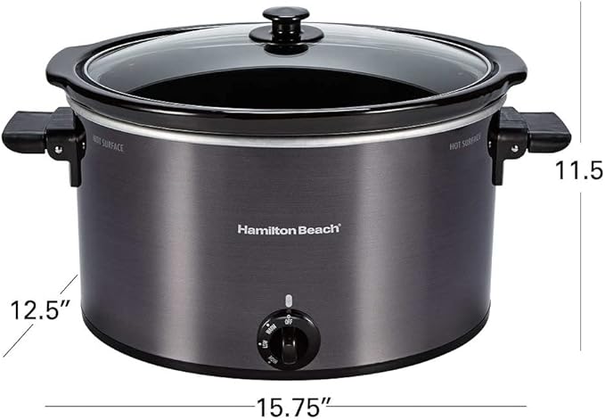 Hamilton Beach 10QT Slow Cooker with Manual Dial