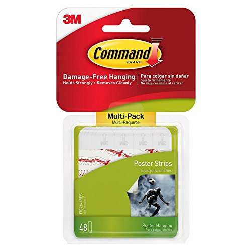 Poster Strips Small 48PK Command