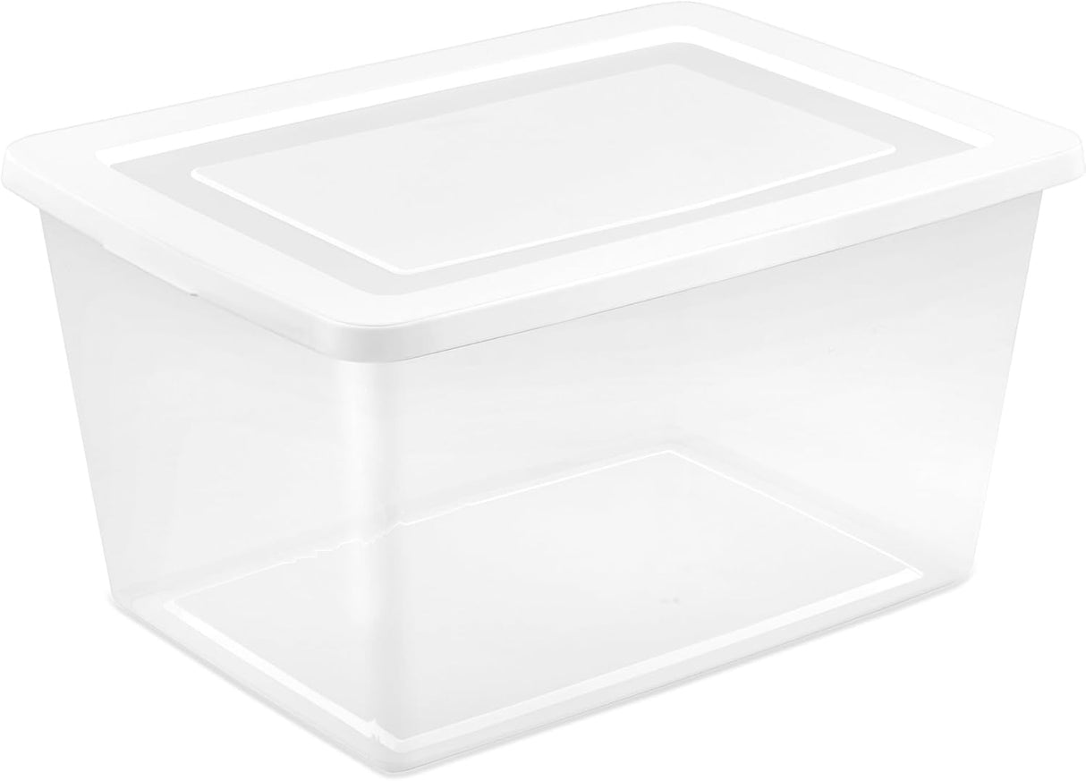 Storage Box Clear 58QT Sterilite