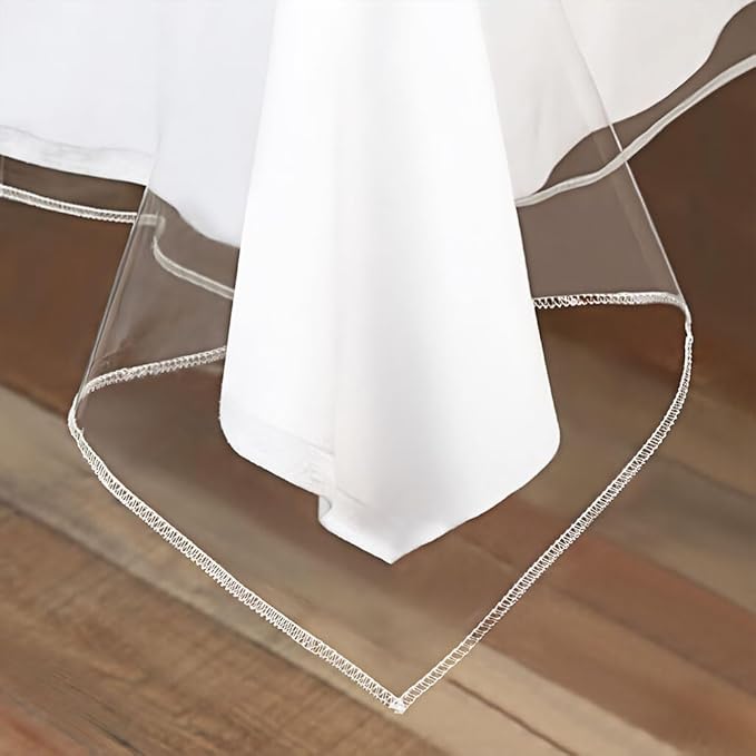 Clear Tablecloth 70X144