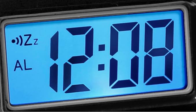 Backlight & Snooze Alarm Clock Westclox