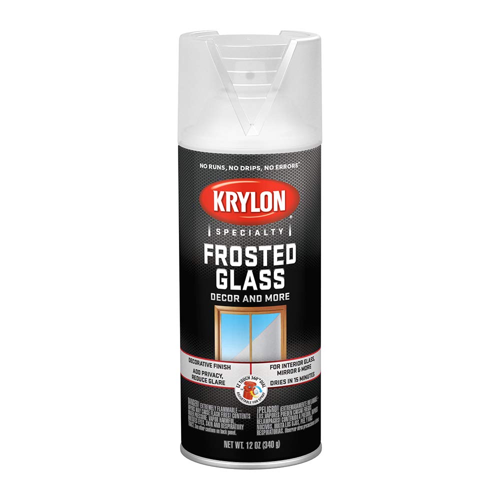 Frosted Glass Spray Paint | Matte Finish | 12 oz | Krylon