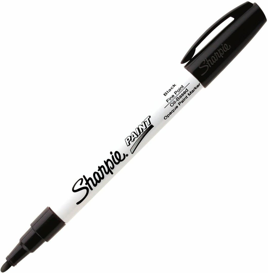 Paint Black Fine Sharpie