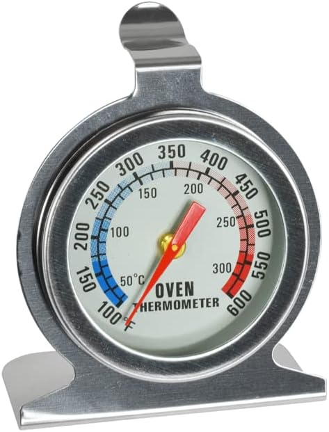 Analog Oven Thermometer | Model 3612 | 100-600°F | Stainless Steel | R&M