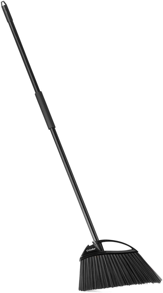 Outdoor Black Broom O-Cedar