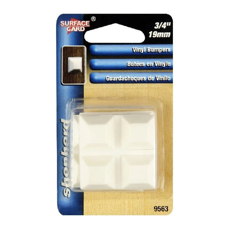 3/4" White Bumpers Shepherd