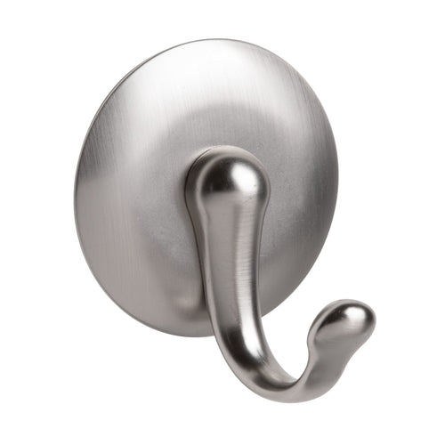 Peel & Stick Chrome Hook Large Inter Design