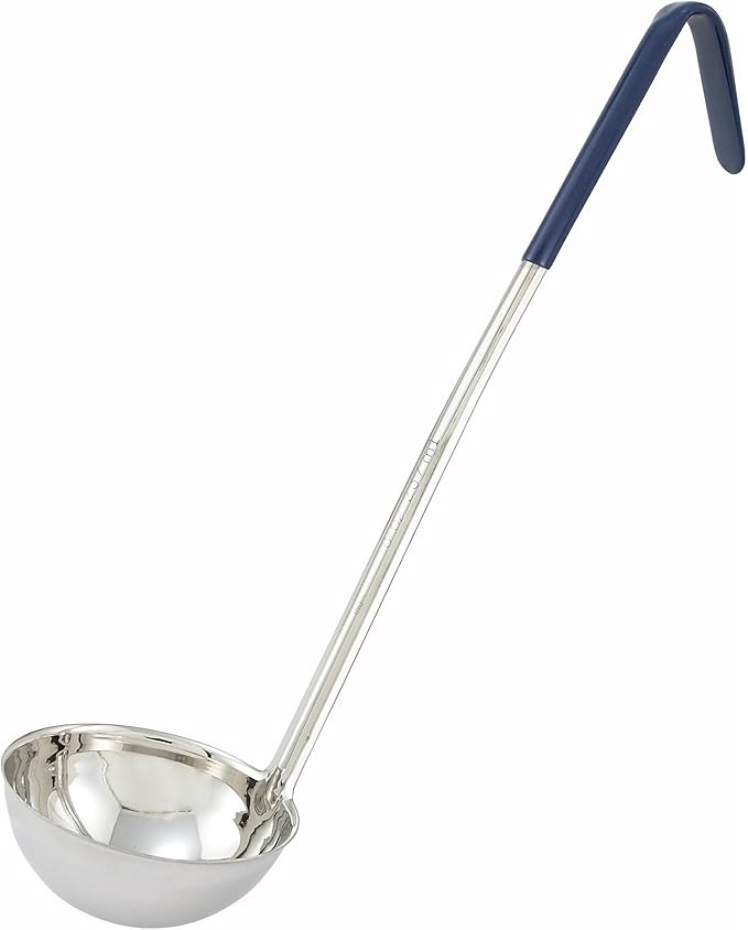 Ladle Blue 8oz Winco