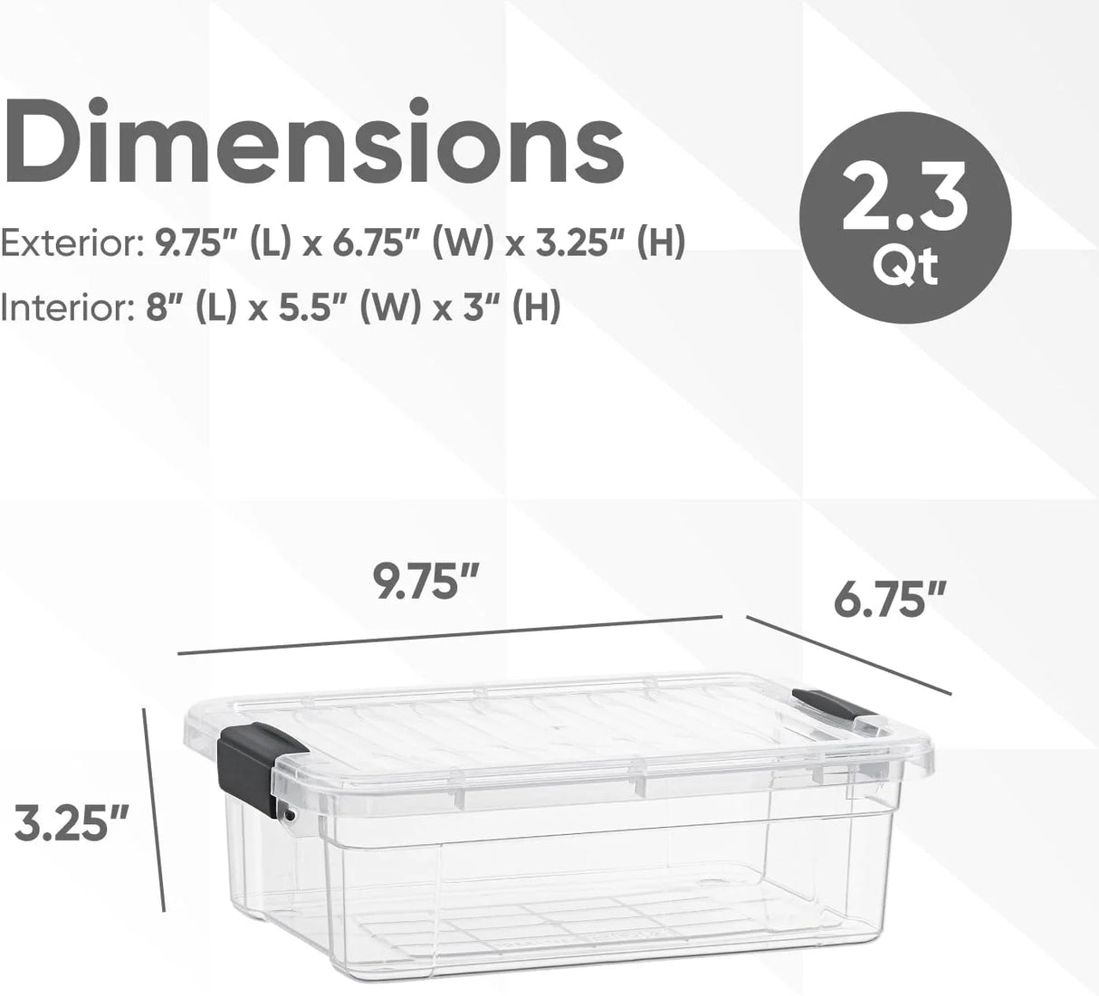 Storage Container 2.3QT Superio
