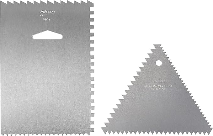 Smoother & Decorating Comb Ateco