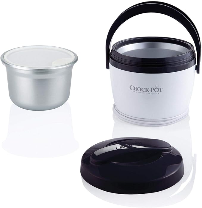Lunch Crock Black Electric Crock Pot 20oz