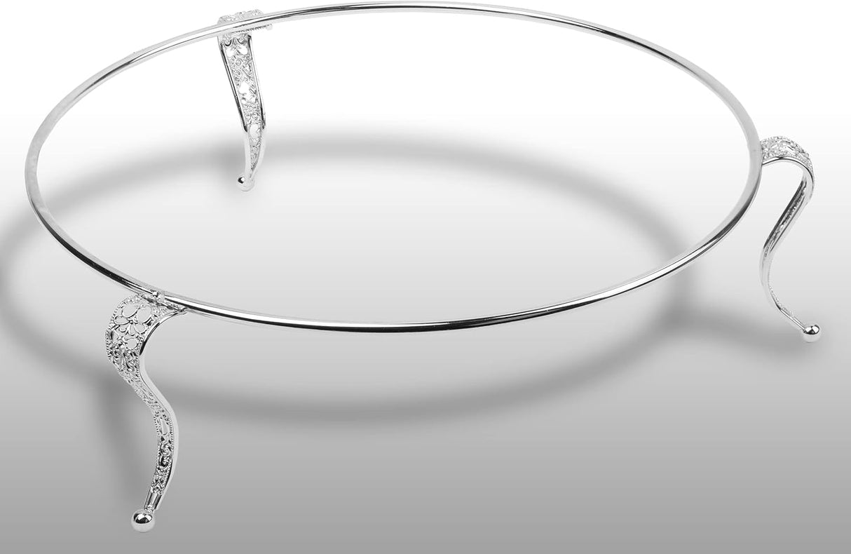Silver Plated Seder Plater Holder