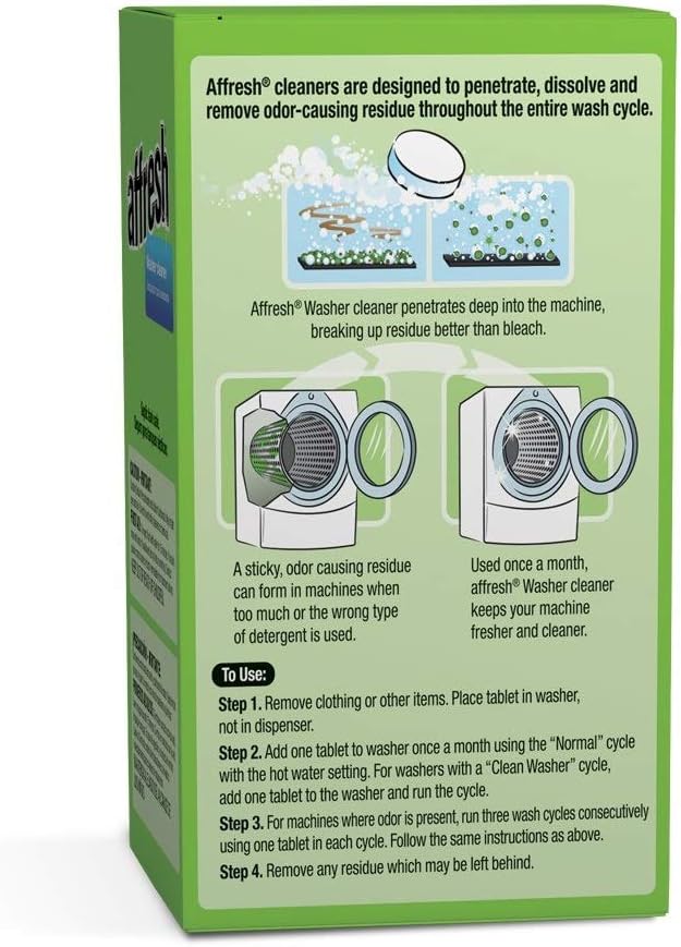 Affresh Washing Machine Cleaner - 3 Tablets