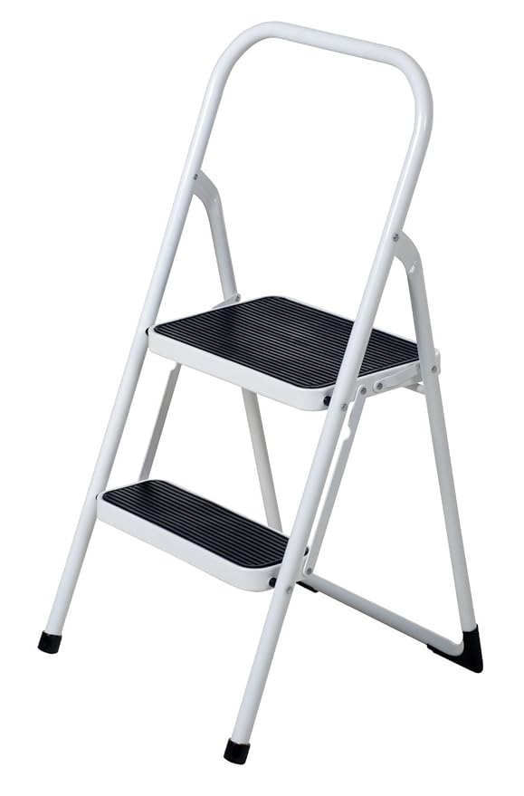 Steel Anti-slip 2 Step Ladder Uniware