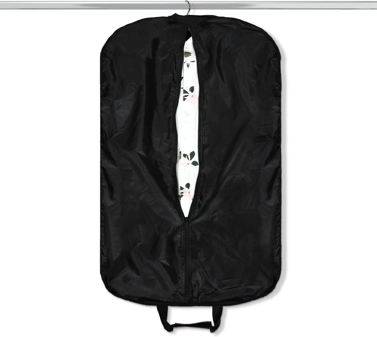 Garment Bag Cover For Suits/Dresses Pockets Gray