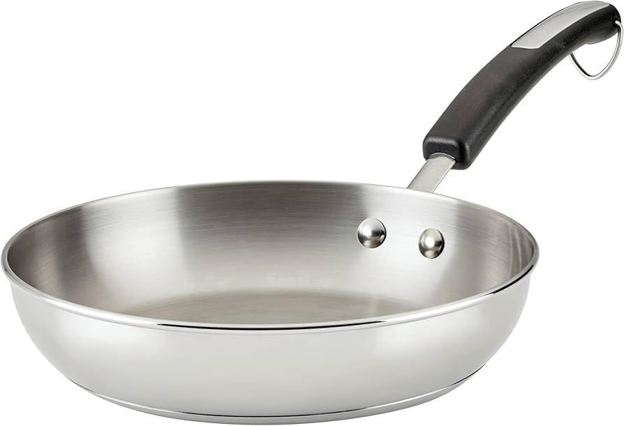 Stainless Steel Fry Pan 10in