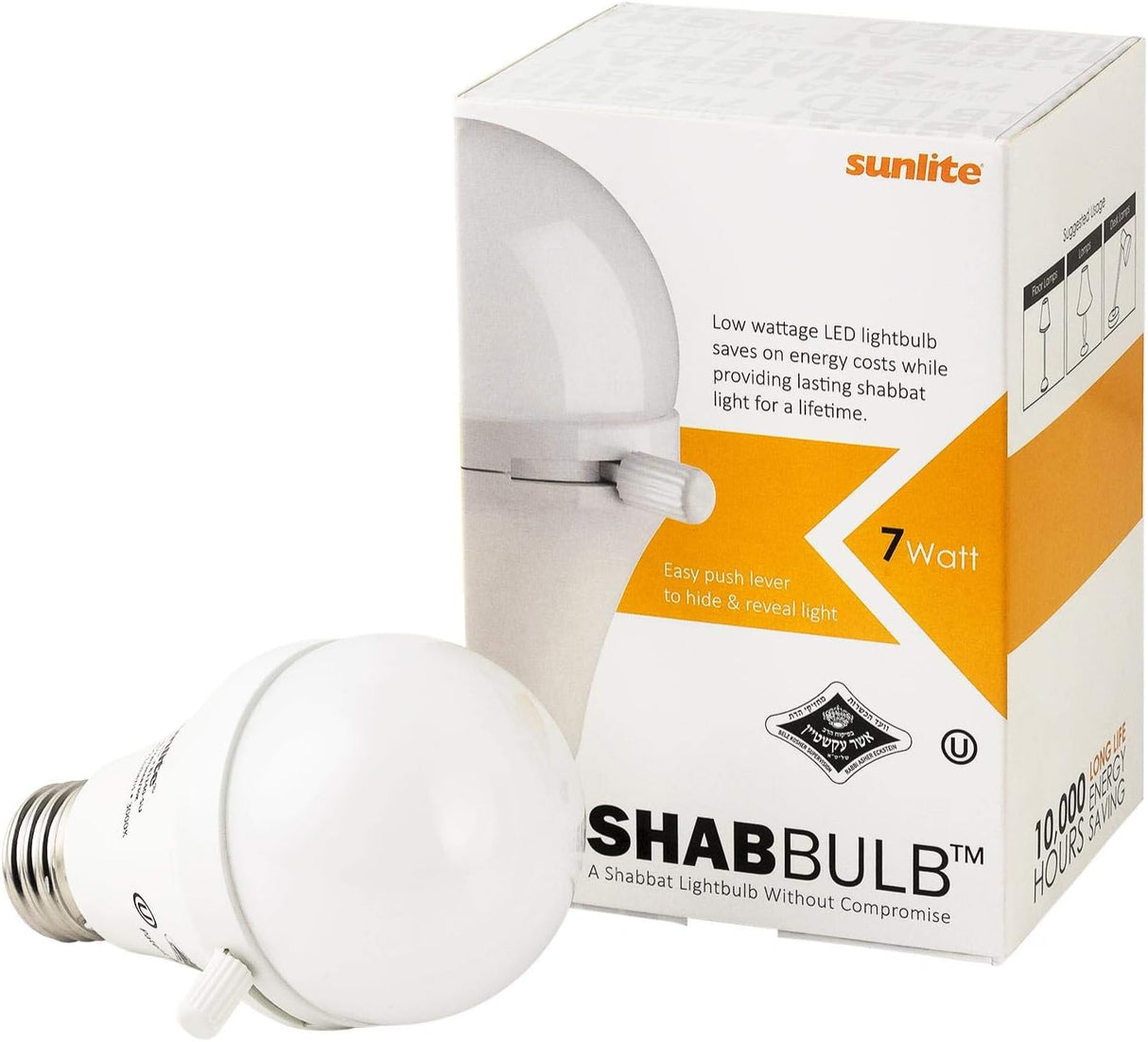 Sunlite Shabbulb Shabbat Light 7W