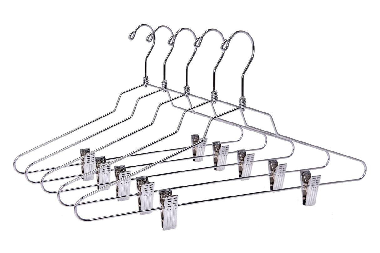 Metal Skirt Hangers 16" 5PK Quality Hangers