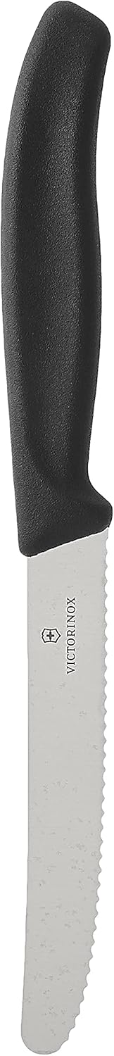 victorinox steak knife Stainless Blade | Black Handle | Serrated