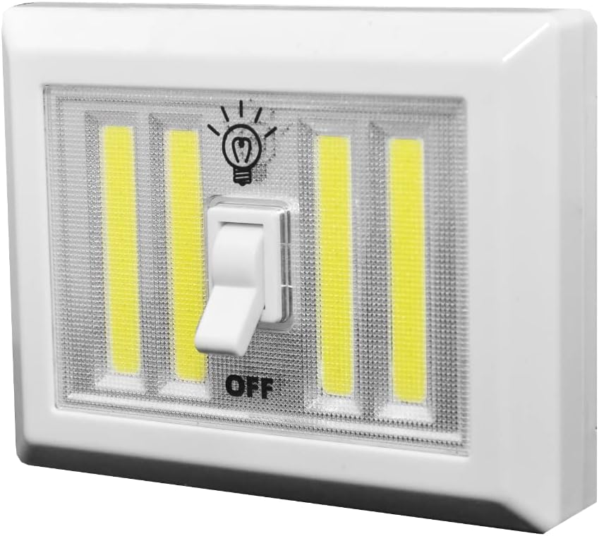 Double COB LED Light Switch Go Green
