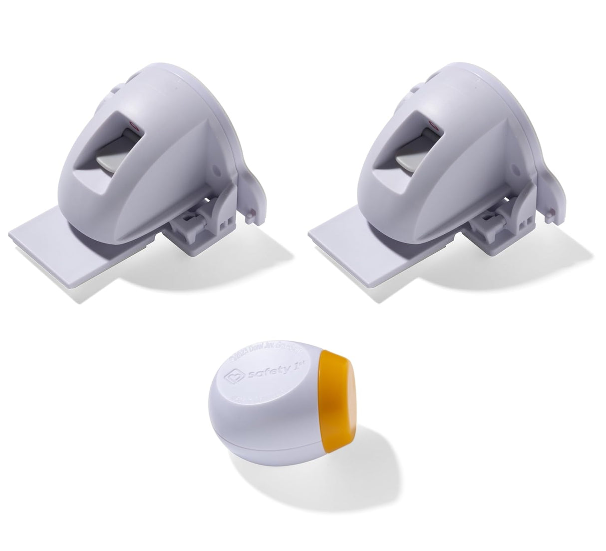 Adhesive Magnetic Lock 2PK 1 Key