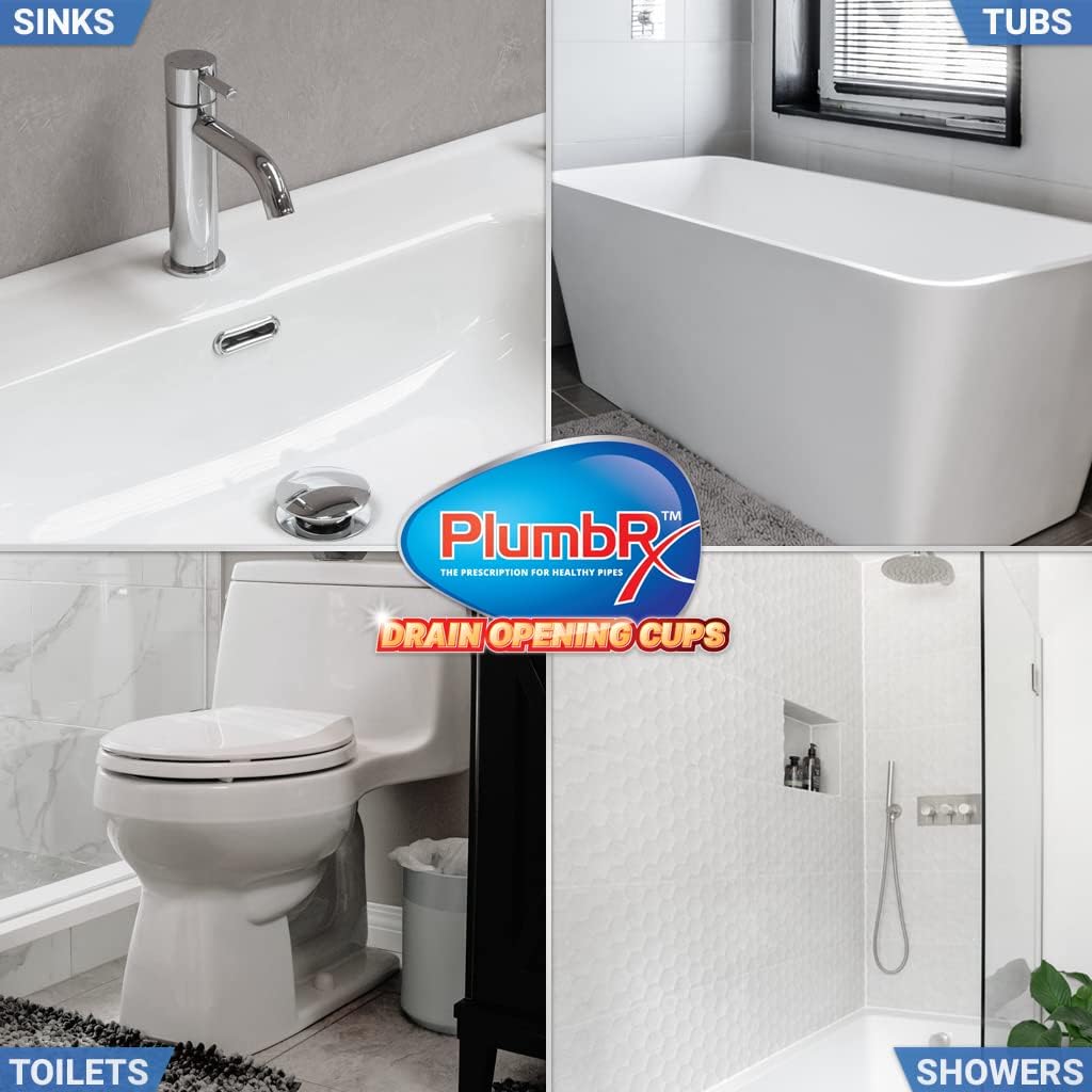 Drain Opener Cups 3 Doses Plumb RX