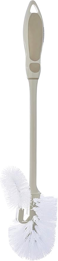 Toilet Brush with Lip | Ergonomic Handle | Beige | Superio