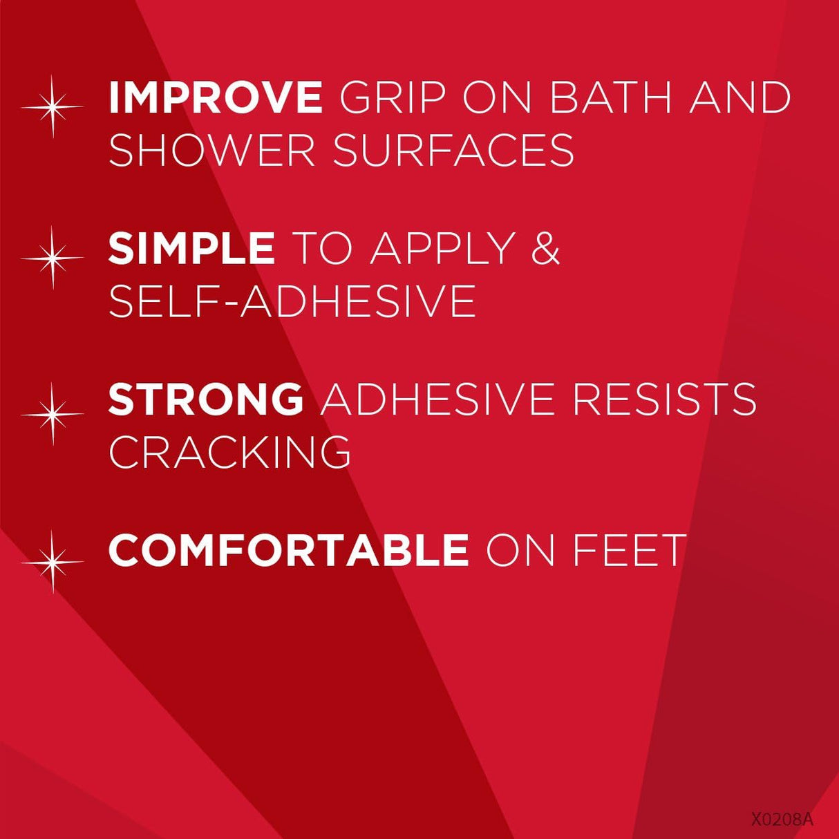 Safety Treads For Bathtubs & Showers | Shower Strips | Magic