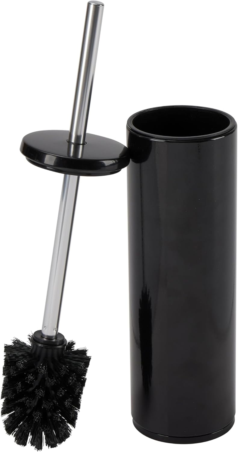 Aluminum Handle Toilet Brush -Black
