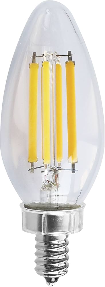 Candelabra Base Torpedo Bulb 8W 2700K