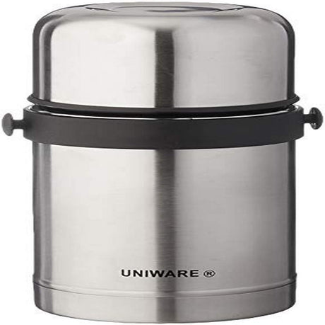 Vacuum Flask Stainless Steel | 27oz | Double-Wall Insulated | Uniware