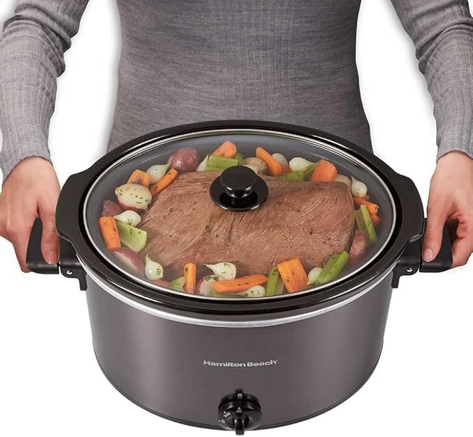 Hamilton Beach 10QT Slow Cooker with Manual Dial
