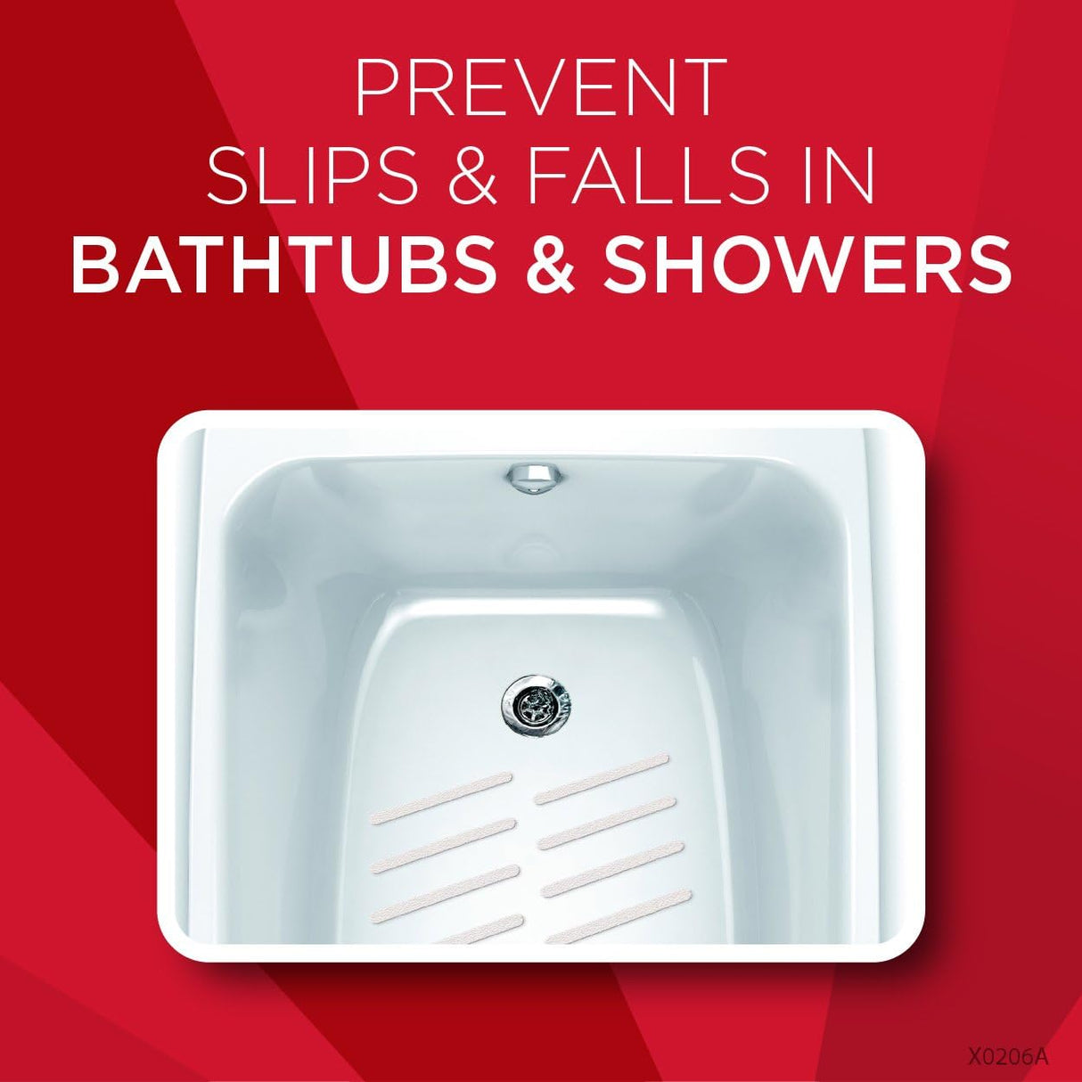 Safety Treads For Bathtubs & Showers | Shower Strips | Magic
