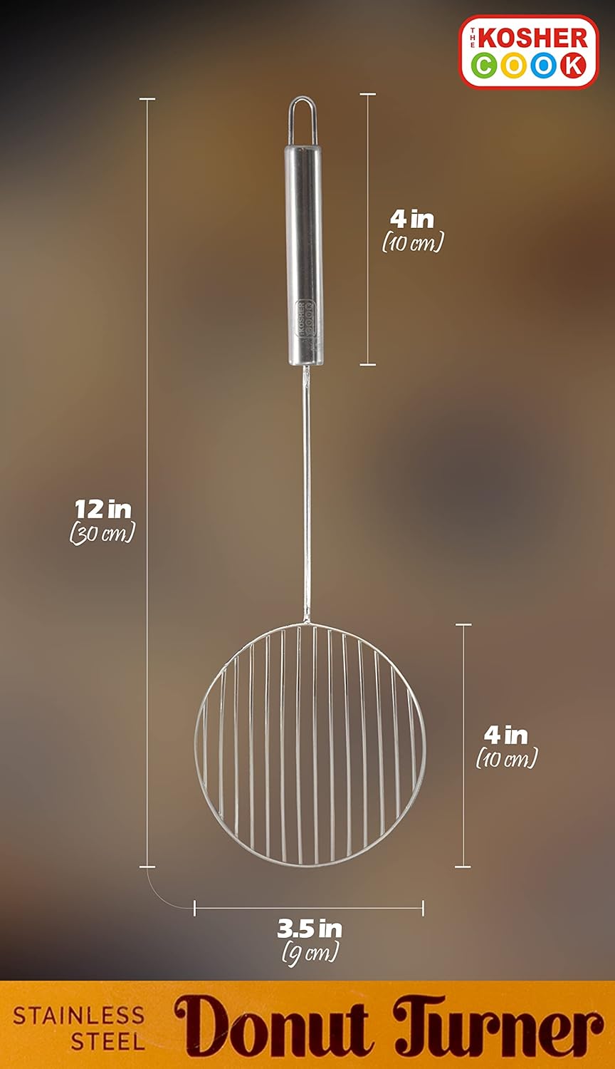 Schnitzel Turner 1 Ct | Stainless Steel | Kosher Cook